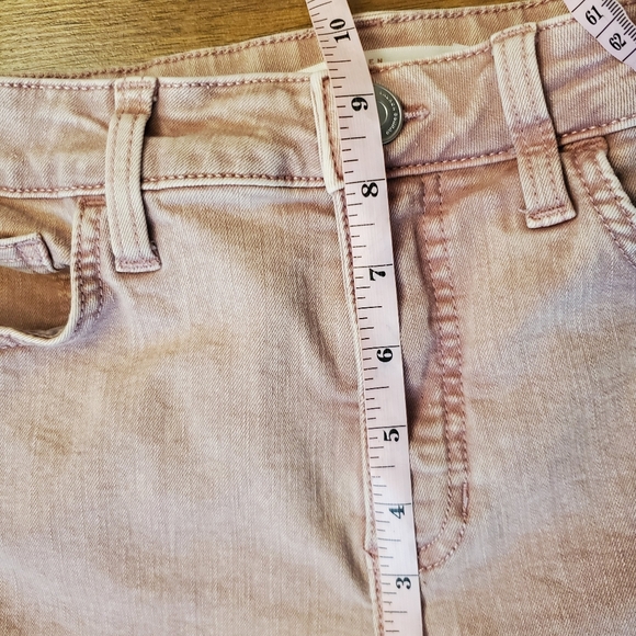 LC Lauren Conrad Size 4 Pink Skinny Ankle Jeans - Picture 5 of 6